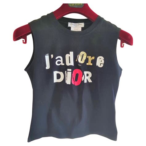 j'adore t shirt dior|authentic christian dior tops.